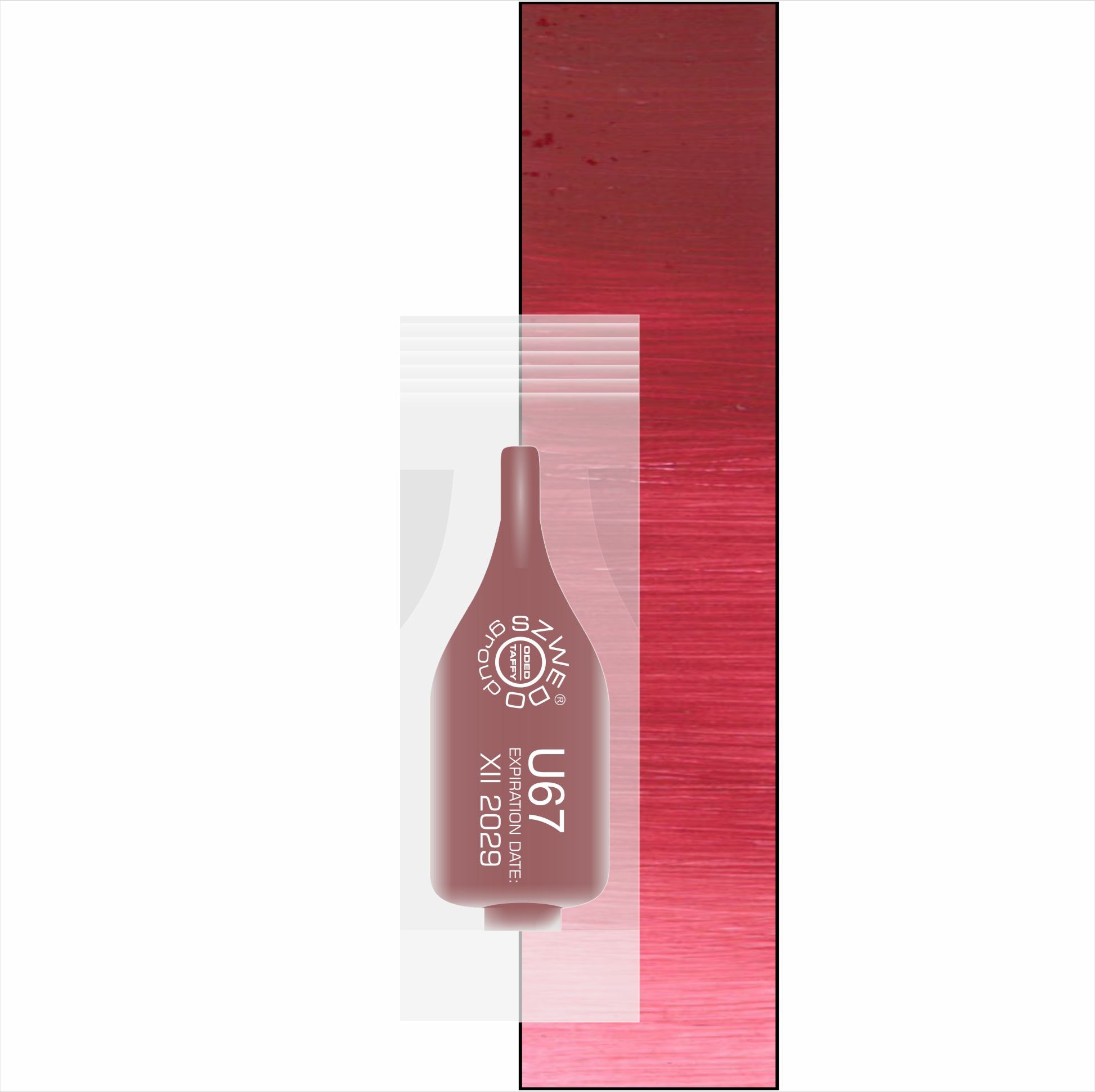 UBI U67 Dream – neutralny różowy pigment do makijażu permanentnego ust