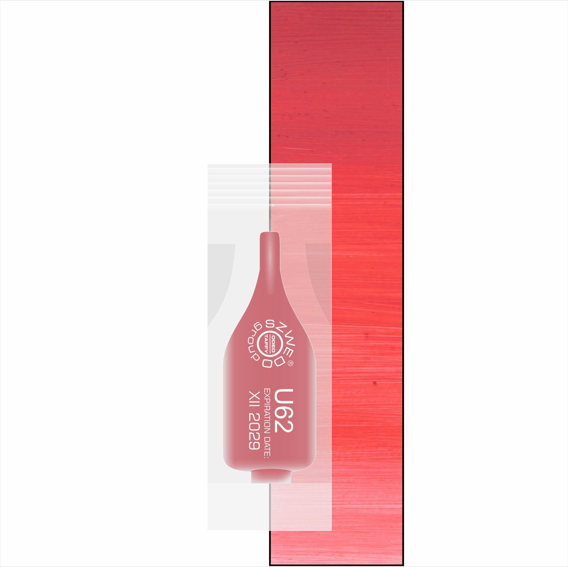 UBI U62 Rowanberry – neutralny czerwony pigment do makijażu permanentnego ust