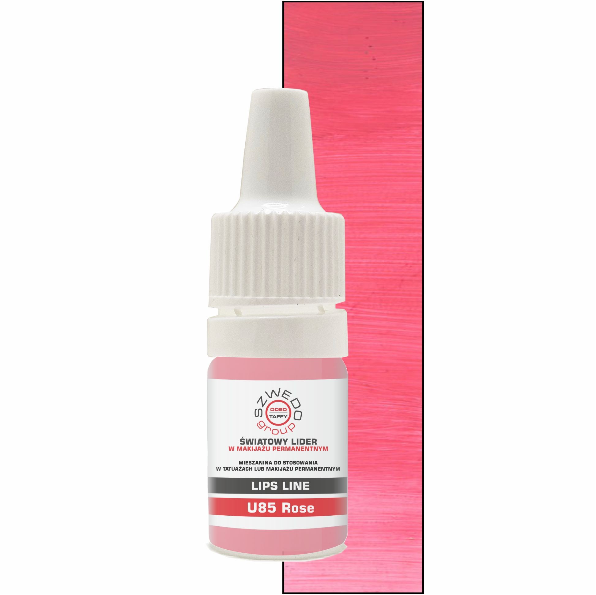 U85 Rose – neutralny różowy pigment nude do makijażu permanentnego ust