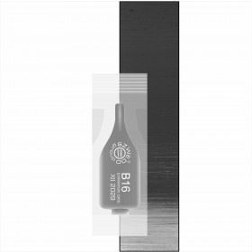 UBI B16 Cold brown – średnio zimny grafit z nutą brązu do pigmentacji brwi