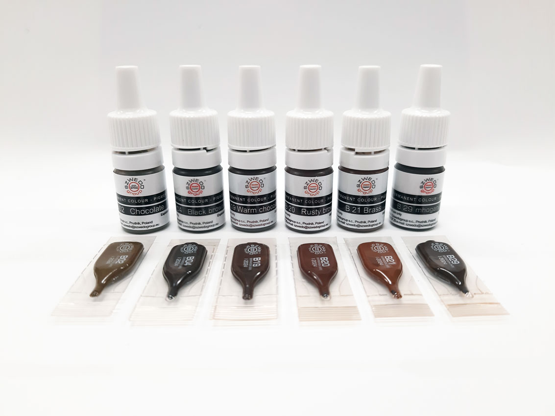 pigmenty do makijażu permanentnego